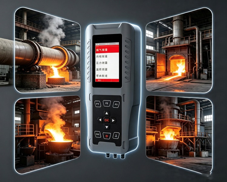 Intelligent Portable Flue Gas Analyzer- မီးဖိုနှင့် အပူကုသမှု အက်ပ်များတွင် စွမ်းဆောင်ရည်