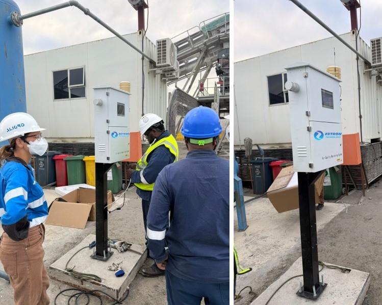 Zetron TH2000A ကို တောင်အာဖရိက Lithium သတ္တုတွင်းတွင် ဖြန့်ကျက်ထားပြီး၊ ပြည်ပသတ္တုတူးဖော်ရေး လုပ်ငန်းများတွင် ဉာဏ်ရည်ထက်မြက်သော လေအရည်အသွေး စောင့်ကြည့်ခြင်းအတွက် စံသစ်တစ်ခု သတ်မှတ်ခြင်း