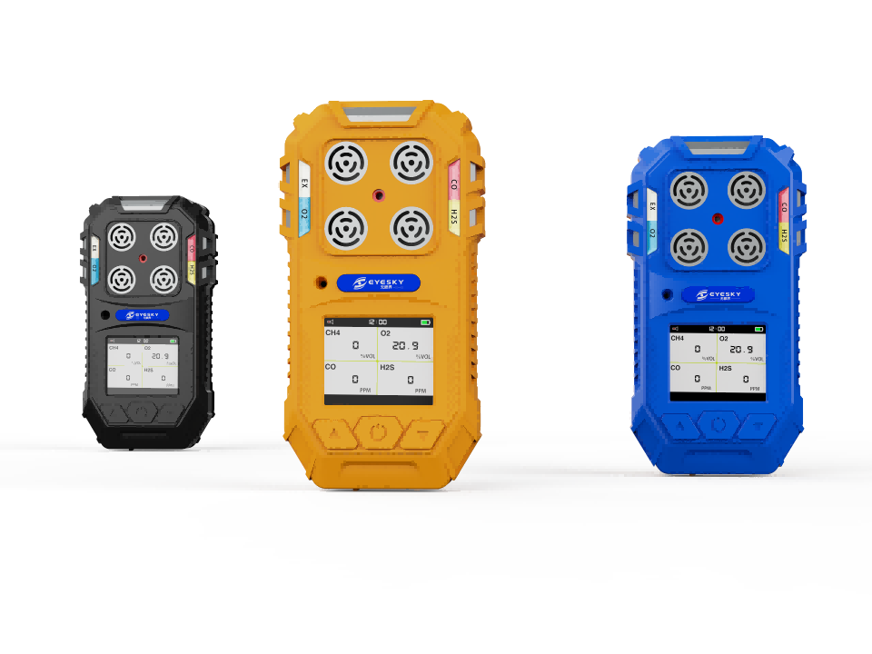 MS104K အိတ်ဆောင် 4-in-1 ဓာတ်ငွေ့ detector