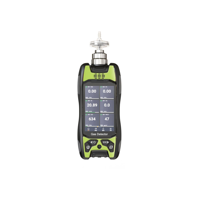 MS600S အိတ်ဆောင် 6-in-1 Gas Detector