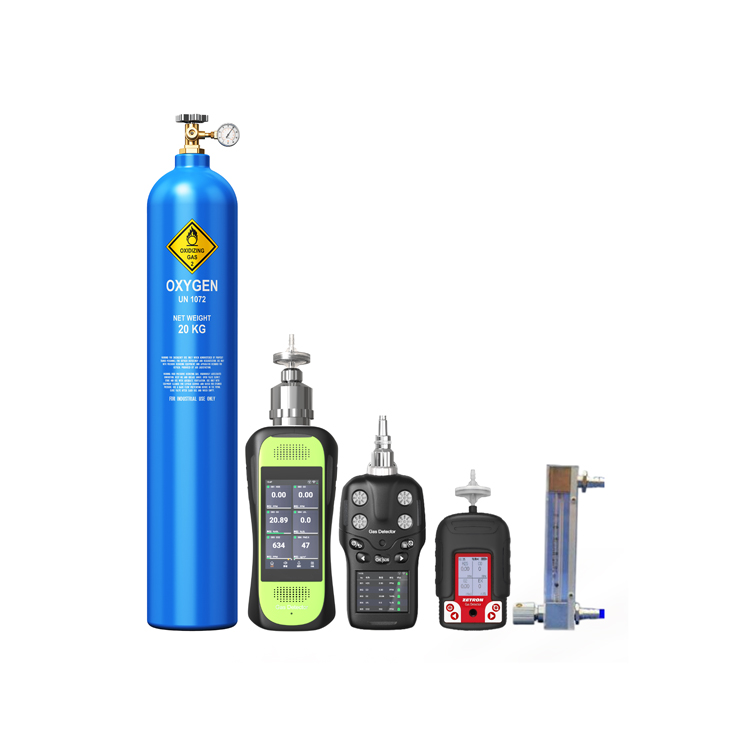 အိတ်ဆောင် Gas Detector Bump Test Kit